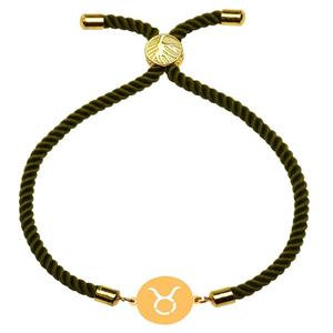 دستبند طلا 18 عیار زنانه کرابو طرح  اردیبهشت ماه مدل kr101729 