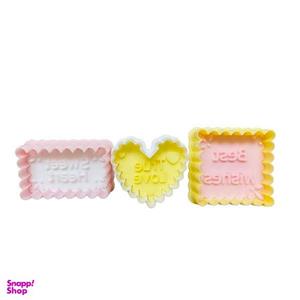 کاتر شیرینی پزی مدل F1 مجموعه 3 عددی