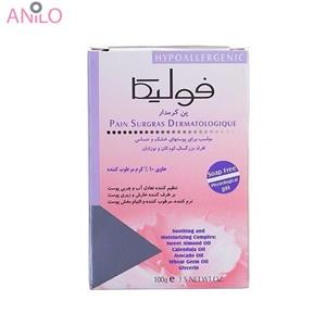 پن کرم‎دار فولیکا مناسب پوست‎های خشک و حساس 100گرم Fulica Cold Cream Pain 100g