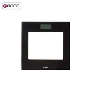 ترازو دیجیتال هایتک HI-DS42-C Hi-Tec Glass Bathroom Scale Model Hi-Ds42-C