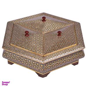 شکلات خوری خاتم کاری مدل نفیس کد 3dar-Tkh 