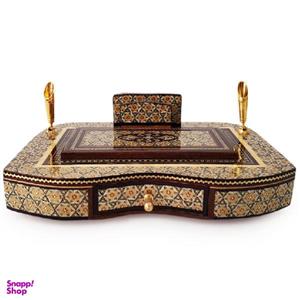 قلمدان خاتم کاری هنرلوکس مدل دردار 