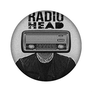 زیر لیوانی مدل radio head کد 1457