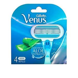 تیغ یدک ژیلت مدل Venus Aloe بسته 4 عددی