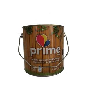 رنگ چوب و ترموود قهوه ای تیره پرایم مدل Tik Aqua حجم 2.5 لیتر