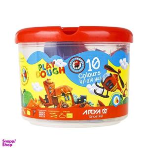 خمیر بازی آریا مدل 10 رنگ