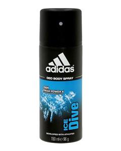 اسپری بدن مردانه آدیداس مدل Ice Dive Adidas Ice Dive Deo Body Spray For Men 150ML