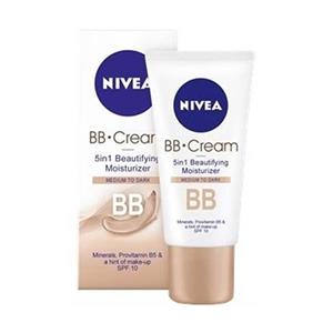 کرم ضد آفتاب و مرطوب کننده روشن سری BB حجم 50 میلی لیتر نیوآ Nivea BB Light Sunscreen And Moisturizing Cream 50ml