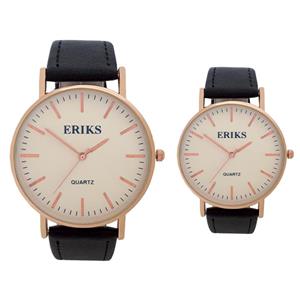 ست ساعت مچی عقربه ای زنانه و مردانه اریکس مدل  8515G