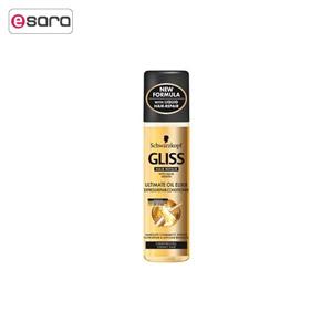 سرم دو فاز موی مغذی و ضد موخوره Gliss Ultimate Oil Elixir شوارتزکف 200 میل