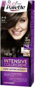 کیت رنگ موی پلت سری Intensive مدل Medium Brown شماره 0-4 Palette Intensive Medium Brown Hair Color Kit 4-0
