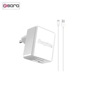 شارژر دیواری انرجایزر مدل HIGHTECH همراه با کابل USB-C