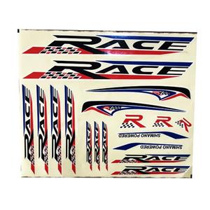 استیکر دوچرخه مدل RACE 