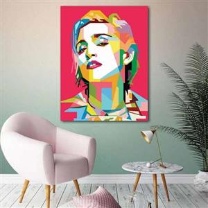 تابلو بوم طرح پرتره مدونا کد LAV-1106