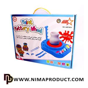 بازی آموزشی طرح چرخ سفالگری کد AMt3033