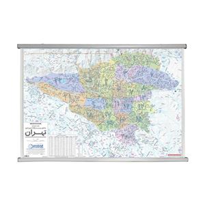 نقشه راهنمایی مناطق 22 گانه شهرداری تهران گیتاشناسی نوین کد L1473