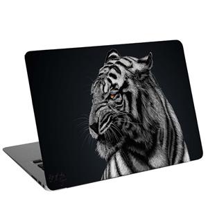 استیکر لپ تاپ طرح tiger glow  G-2225 مناسب برای لپ تاپ 15.6 اینچ 