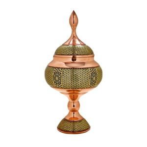 شکلات خوری خاتم کاری مسی کد 22 