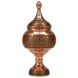 شکلات خوری خاتم کاری مسی کد 22 