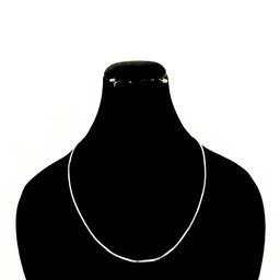 زنجیر نقره زنانه کد DG675 