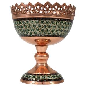 آجیل خوری خاتم کاری مسی کد 13