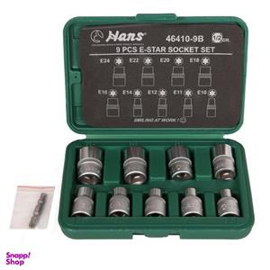 مجموعه 9 عددی سری بکس ستاره هنس تولز کد 46410-9B سایز 1.2