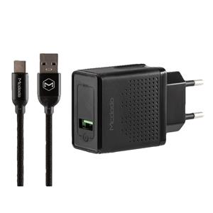 شارژر دیواری مک دودو مدل CH-580به همراه کابل تبدیل USB-C