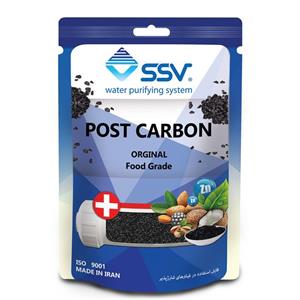 شارژ  فیلتر دستگاه تصفیه کننده آب اس اس وی مدل Post Carbon وزن 140 گرم