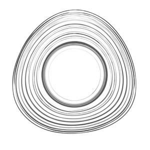 بشقاب لاو مدل DRN250F بسته 6 عددی