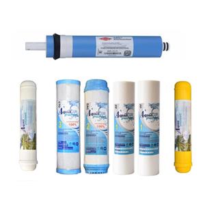 فیلتر دستگاه تصفیه کننده آب آکوا پیورست مدل RO-PAC NEW 7 مجموعه 6 عددی به همراه فیلتر فیلمتک کد 75-1812