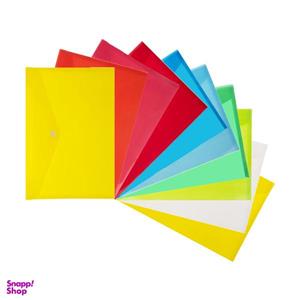 پوشه دکمه دار مدل A4oz013 بسته 10 عددی