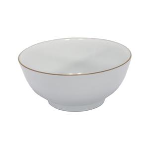 کاسه شرکت صنایع چینی تقدیس  مدل کلاسیک لب طلا بسته 6 عددی