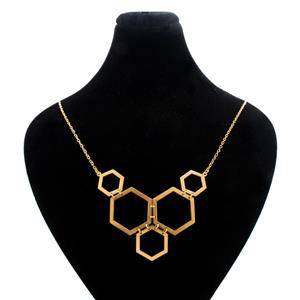 گردنبند طلا 18 عیار زنانه دُرج طرح کندو مدل DN03