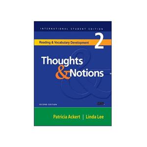 کتاب Thoughts and Notions 2 اثر Patricia Ackert And Linda Lee انتشارات F.T Press