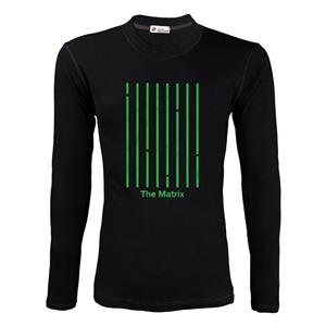 تی شرت آستین بلند مردانه پاتیلوک مدل Matrix کد 331127 