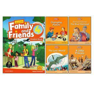 کتاب Family And Friends 4 اثر جمعی از نویسندگان انتشارات الوندپویان پنج جلدی