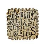 رومیزی طرح حروف لاتین کد 6158B