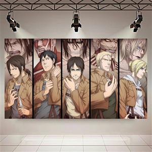 پوستر طرح انیمه مدل Attack on TITAN کد AR1460
