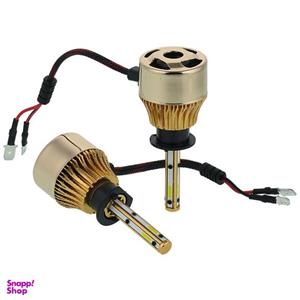 لامپ هدلایت خودرو ۴ طرفه مدل H1 بسته دو عددی