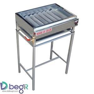 کباب پز مدل  استیل پایه دار