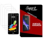 محافظ صفحه نمایش سوپر سی مدل SD-04 مناسب برای گوشی موبایل ال جی Stylus 2 بسته چهار عددی