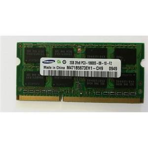 رم لپ تاپ DDR3 تک کاناله 1333 مگاهرتز 10600s سامسونگ مدل CH9 ظرفیت 2 گیگابایت