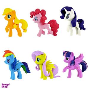 اکشن فیگور مدل پونی کد PN66 مجموعه 6 عددی