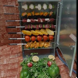 کباب پز گازی دادلیسان ۱۴ سیخه مدل هدیه