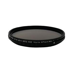 \tفیلتر لنز زومی مدل ABS Ultra Slim ND2-400 Vario 58mm 