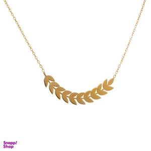 گردنبند طلا ۱۸ عیار زنانه دُرج طرح گندم مدل DS11