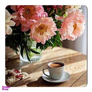 مگنت طرح گلدان گل و فنجان قهوه کد wmg441