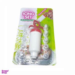 قیف خامه زن آیسینگ ست مدل 001 مجموعه 11 عددی