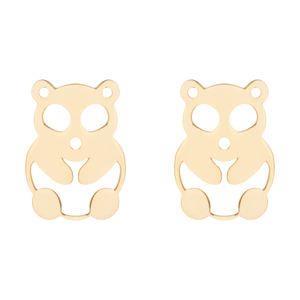 گوشواره طلا 18 عیار زنانه مایا ماهک مدل ME0840 Maya Mahak ME0840 Gold Earrings For Women