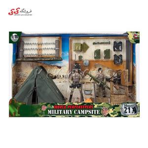 اکشن فیگور ام اند سی مدل Military Campsite 77083 M And C Military Campsite 77083 Action Figure